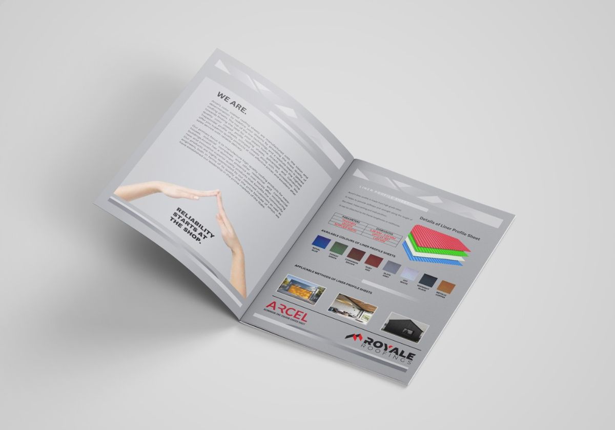 Arcel brochure inside pages